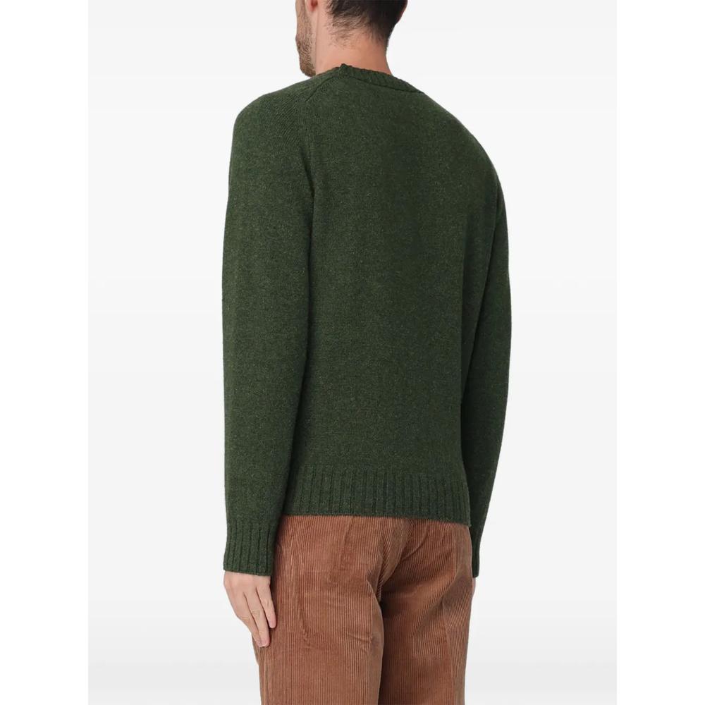 raglan-sleeve ribbed-trim sweater 2