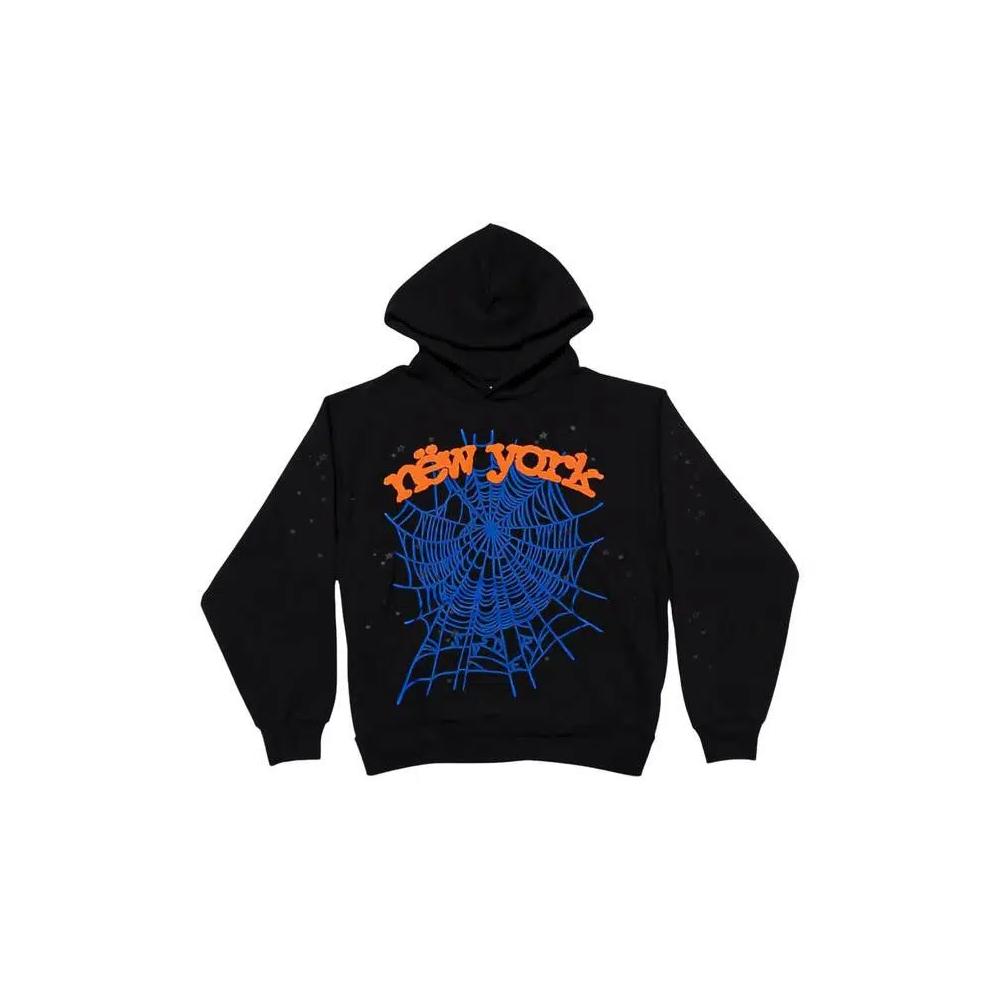 Худи Sp5der OG Web V2 Knicks Alternate Hoodie 'Black' 1