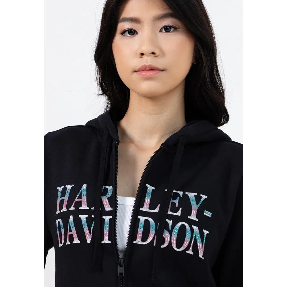 Худи Harley-Davidson® Winged Bling на полной молнии 3