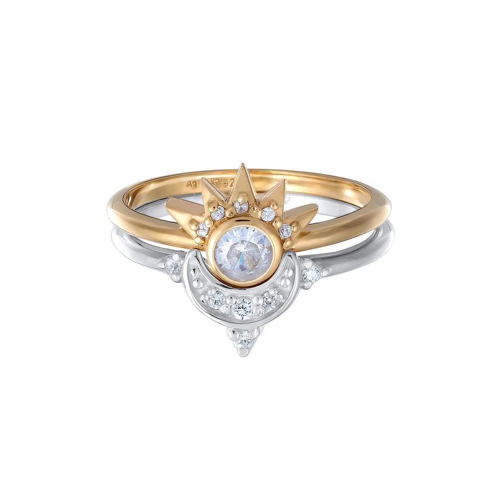 Набор колец Crystal Celestial – 925 серебро 3