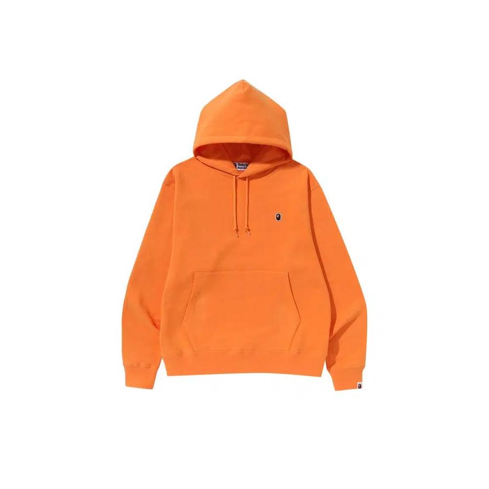Худи BAPE Ape Head One Point Relaxed Fit Pullover «Оранжевый» 1