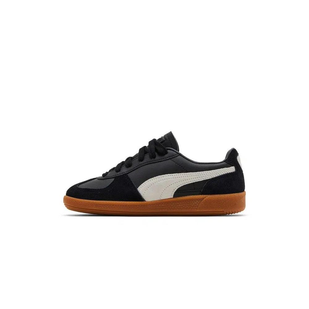 Кроссовки Puma Palermo Leather Big Kid 'Black Feather Grey Gum' 3