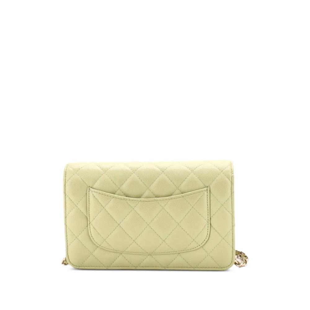 Сумка через плечо French New Wave Wallet on Chain Quilted Caviar 2