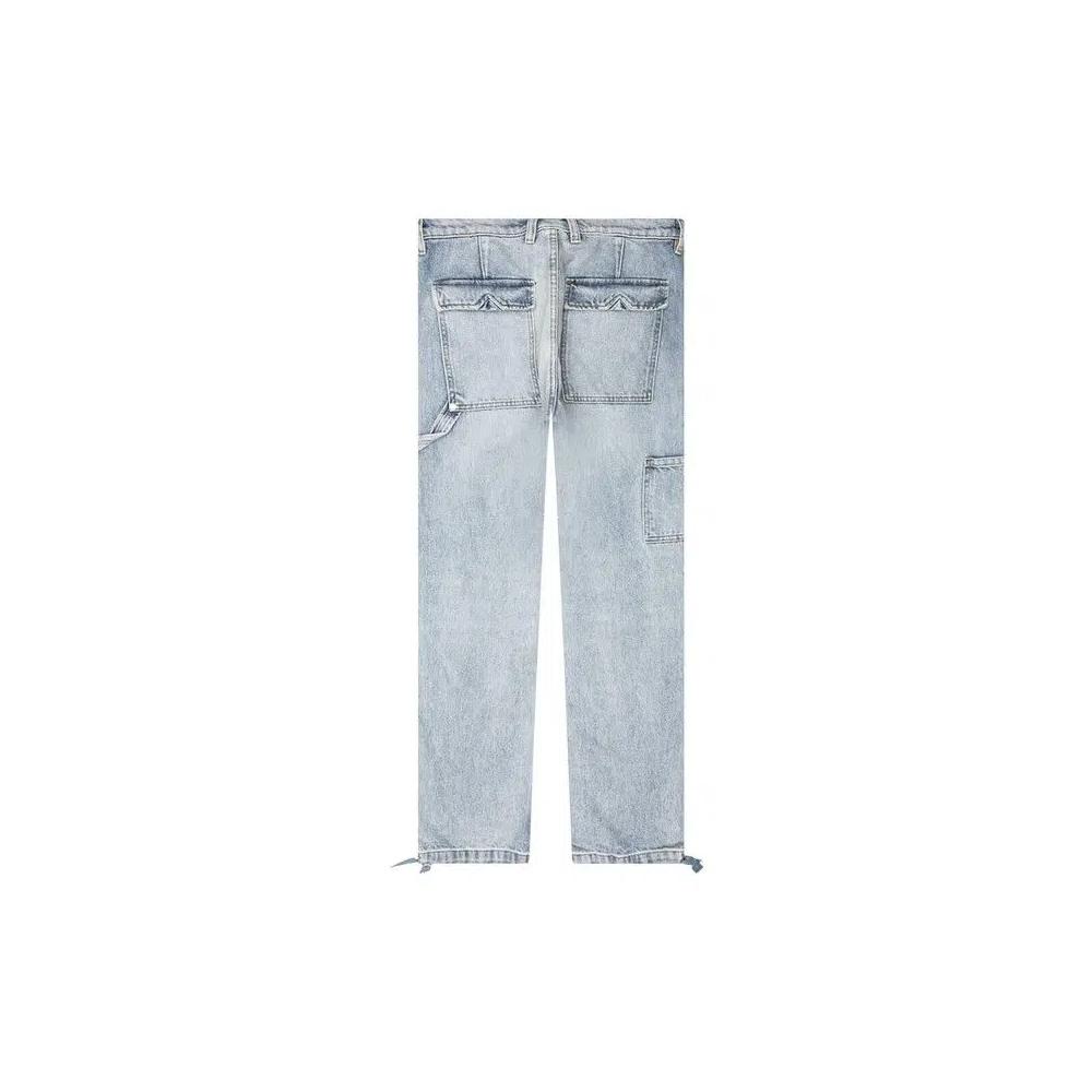 Джинсы Rhude Reza Denim Double Knee Pant 'Indigo' 2