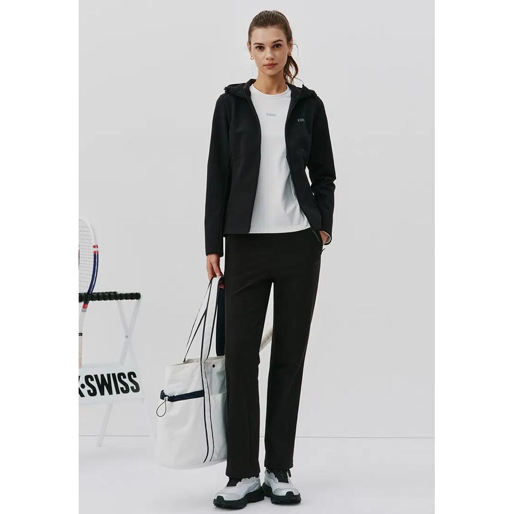 ЖЕНСКАЯ K-SWISS КУРТКА С КАПЮШОНОМ С ЛОГОТИПОМ 3
