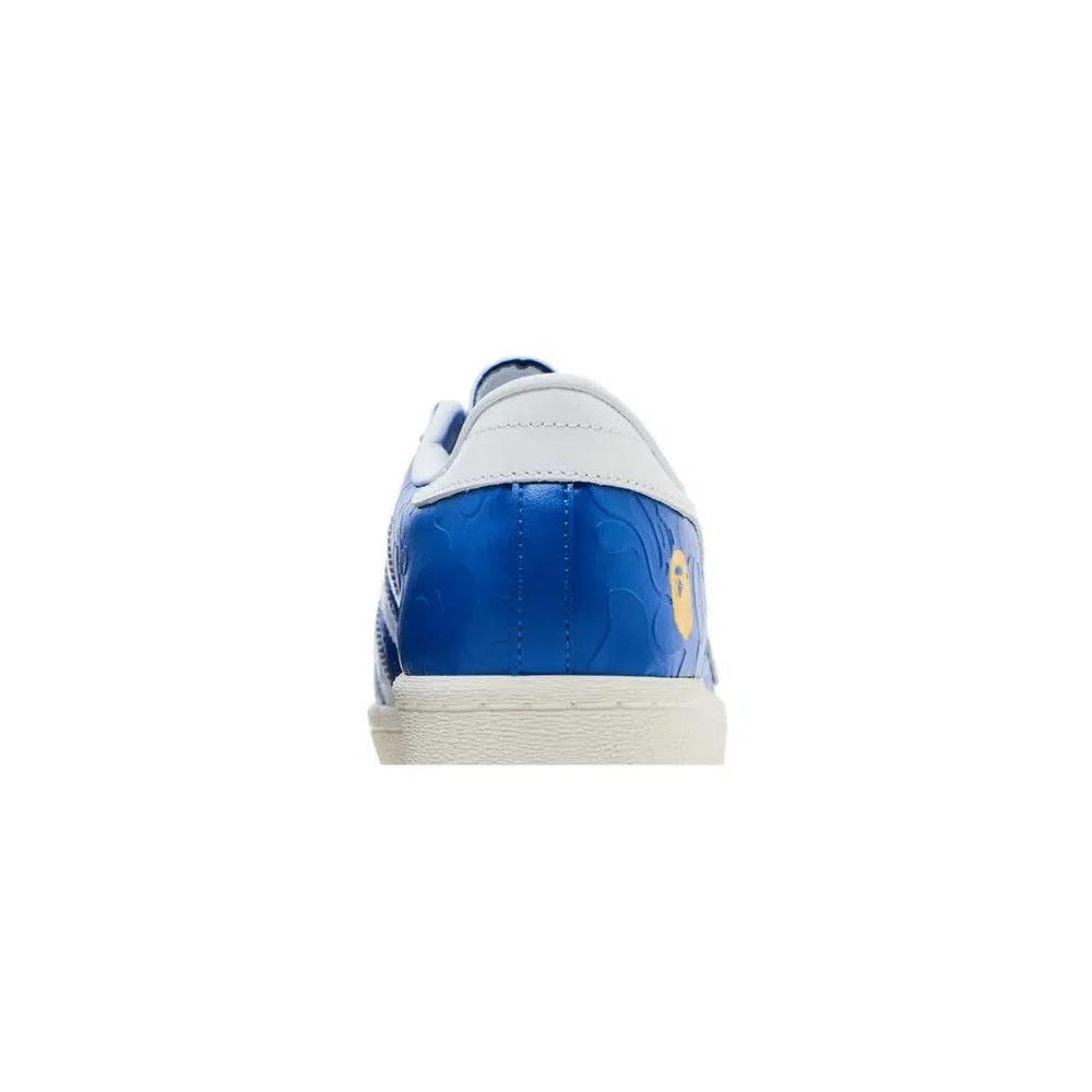 Кроссовки BAPE x adidas Superstar Vintage 'Blue White' 7