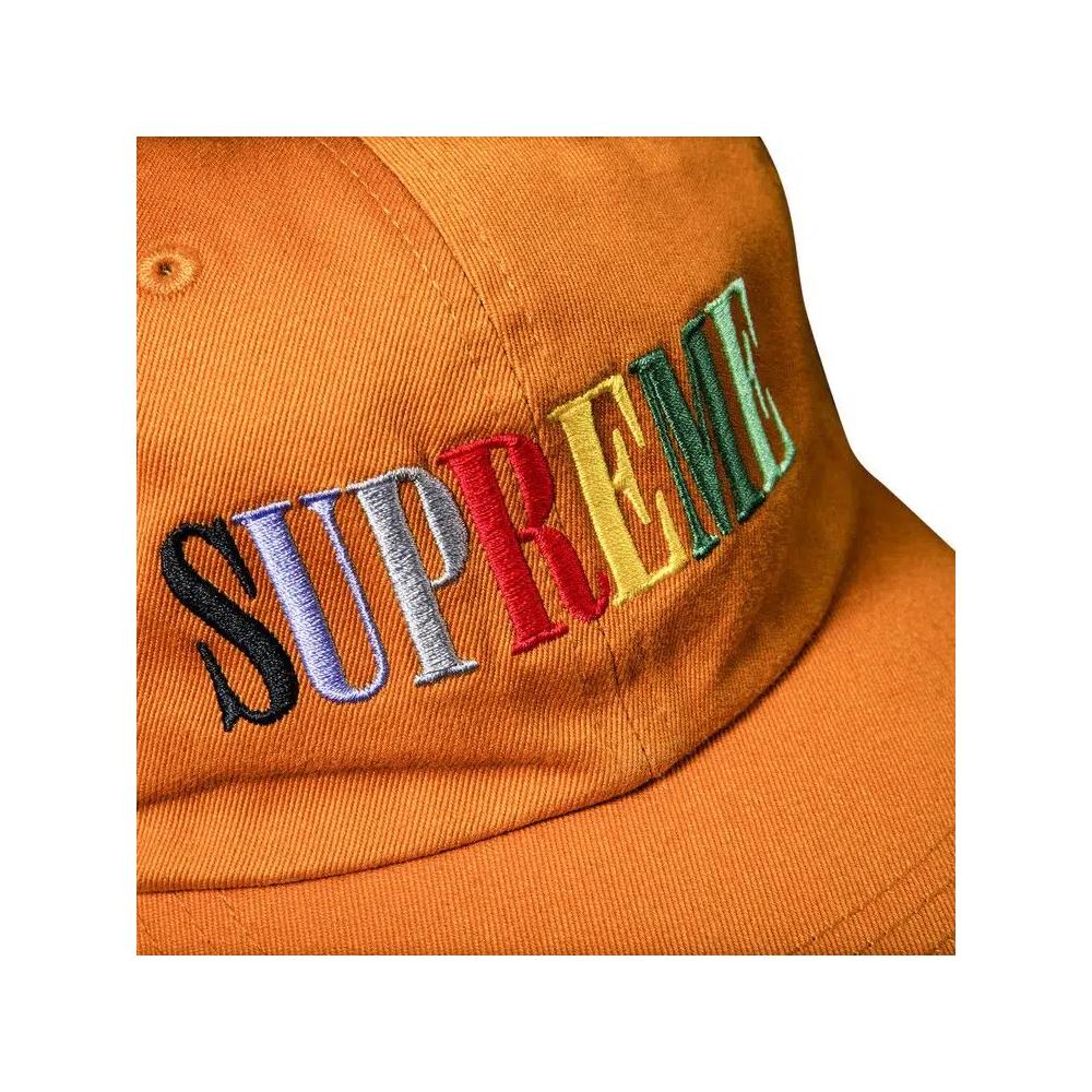 Бейсболки Supreme Multi Color Logo 6-Panel 'Mustard' 3