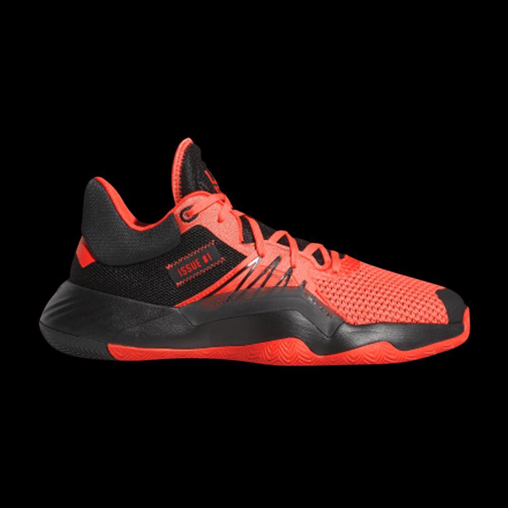 Кроссовки Adidas D.O.N. Issue #1 GCA 'Solar Red' 1