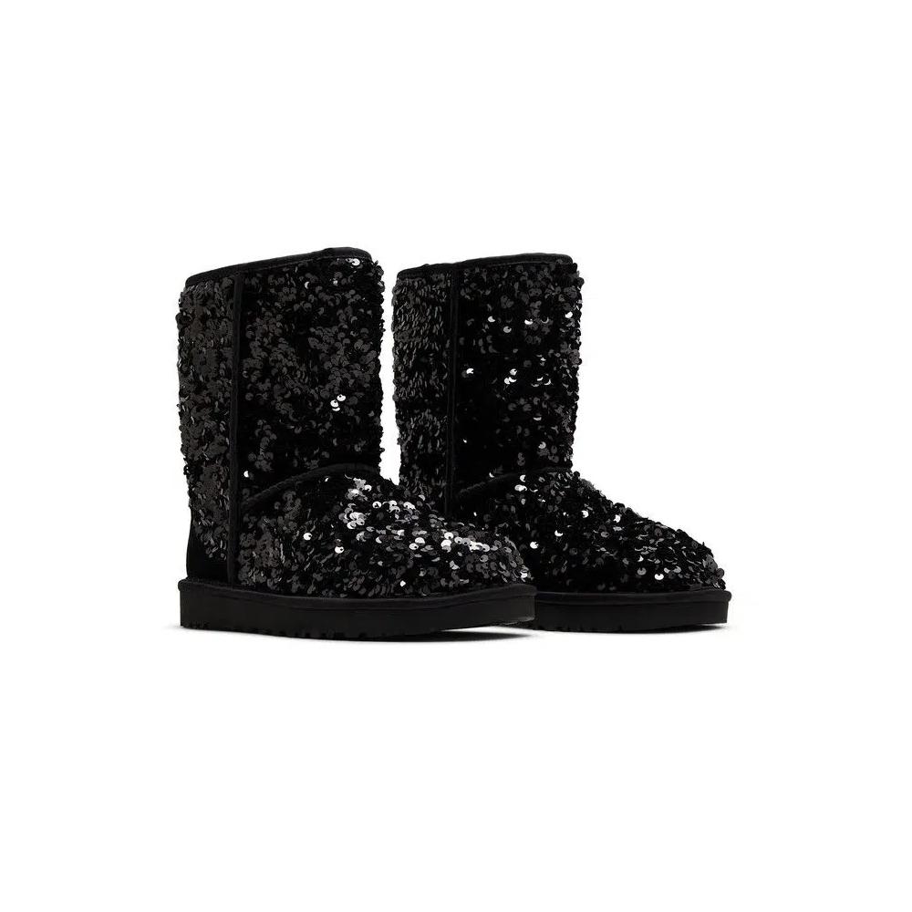 Ботинки UGG Wmns Classic Short Chunky 'Sequin - Black' 8