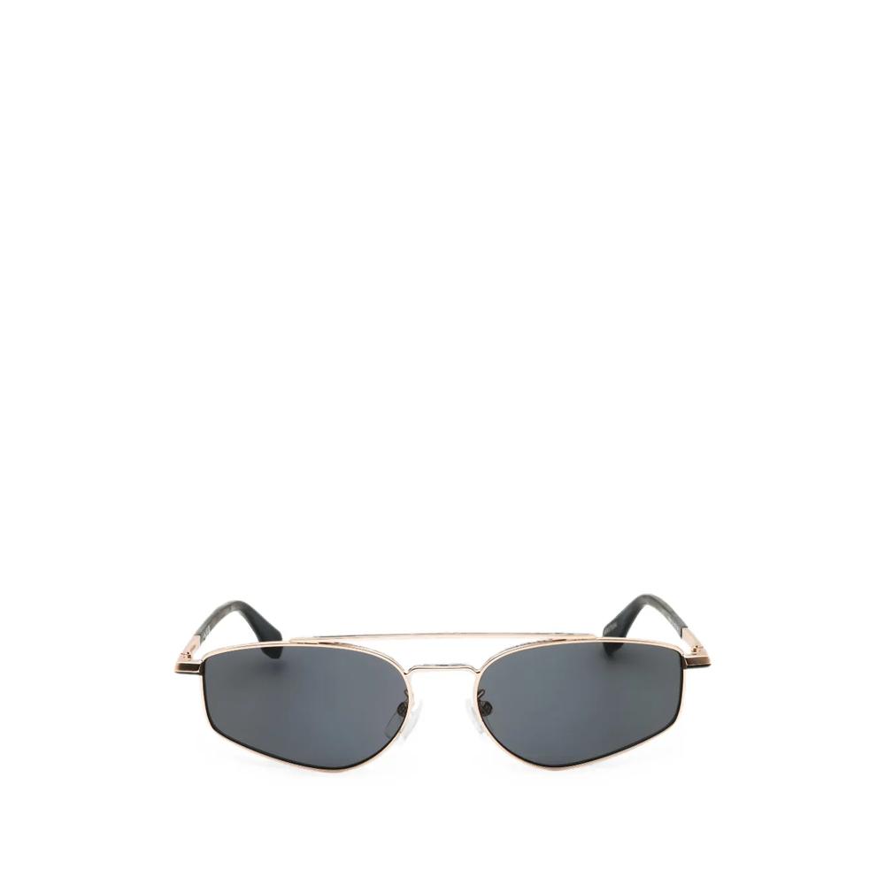 geometric-frame sunglasses 1