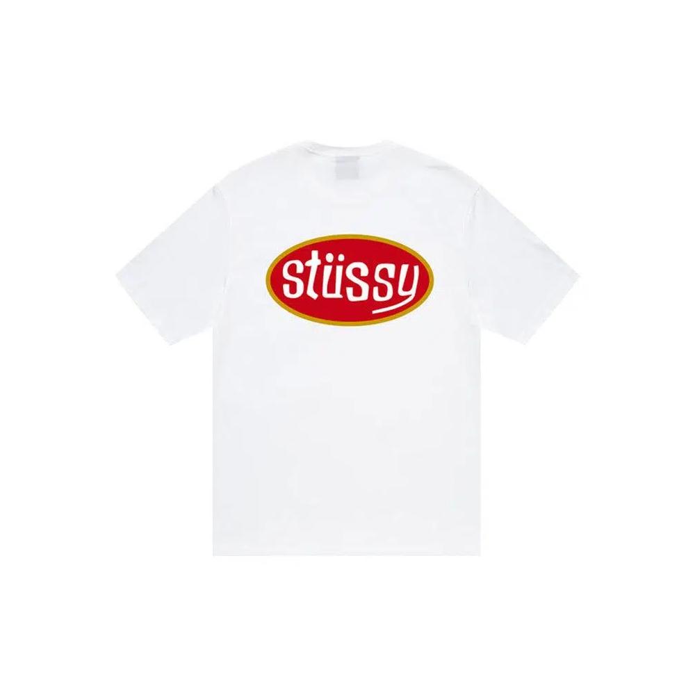 Футболка Stussy Pitstop Tee «Белый» 2