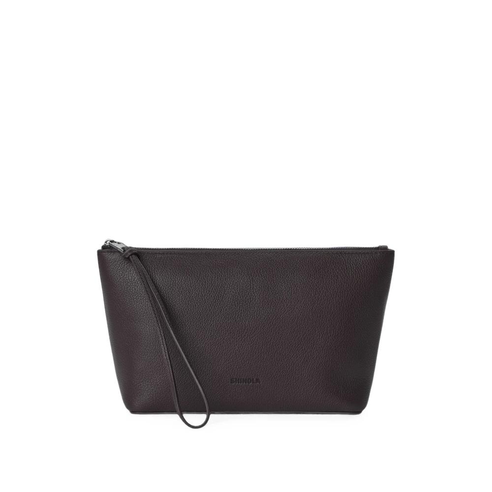 small pebbled leather cosmetic case 1