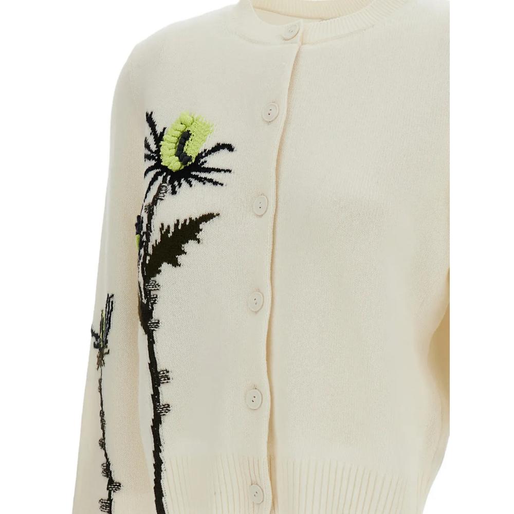 thistle-intarsia cashmere cardigan 3