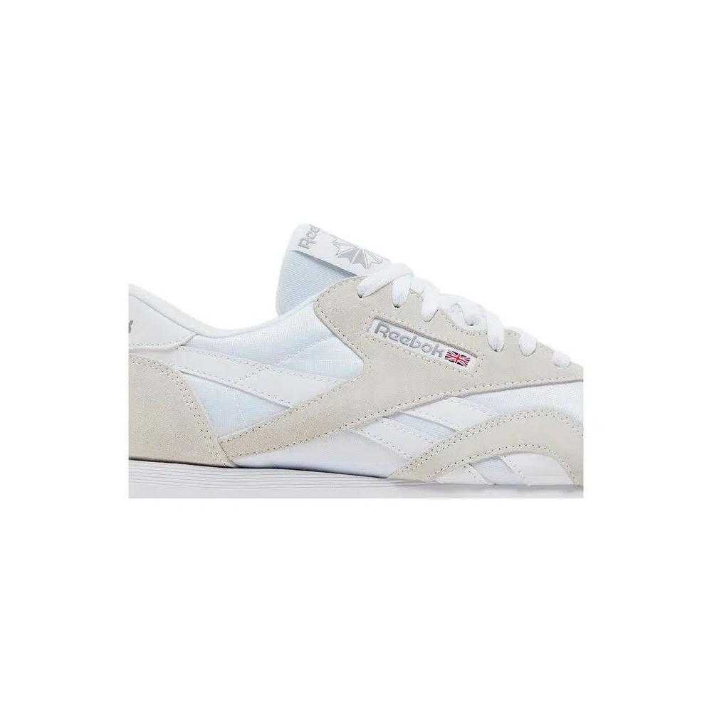 Образ жизни Reebok Classic Nylon 'Triple White' 2