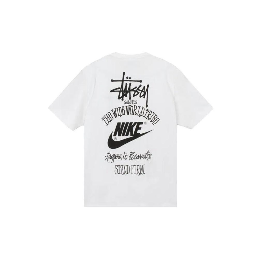 Футболки Nike x Stussy Tee 'White' 2