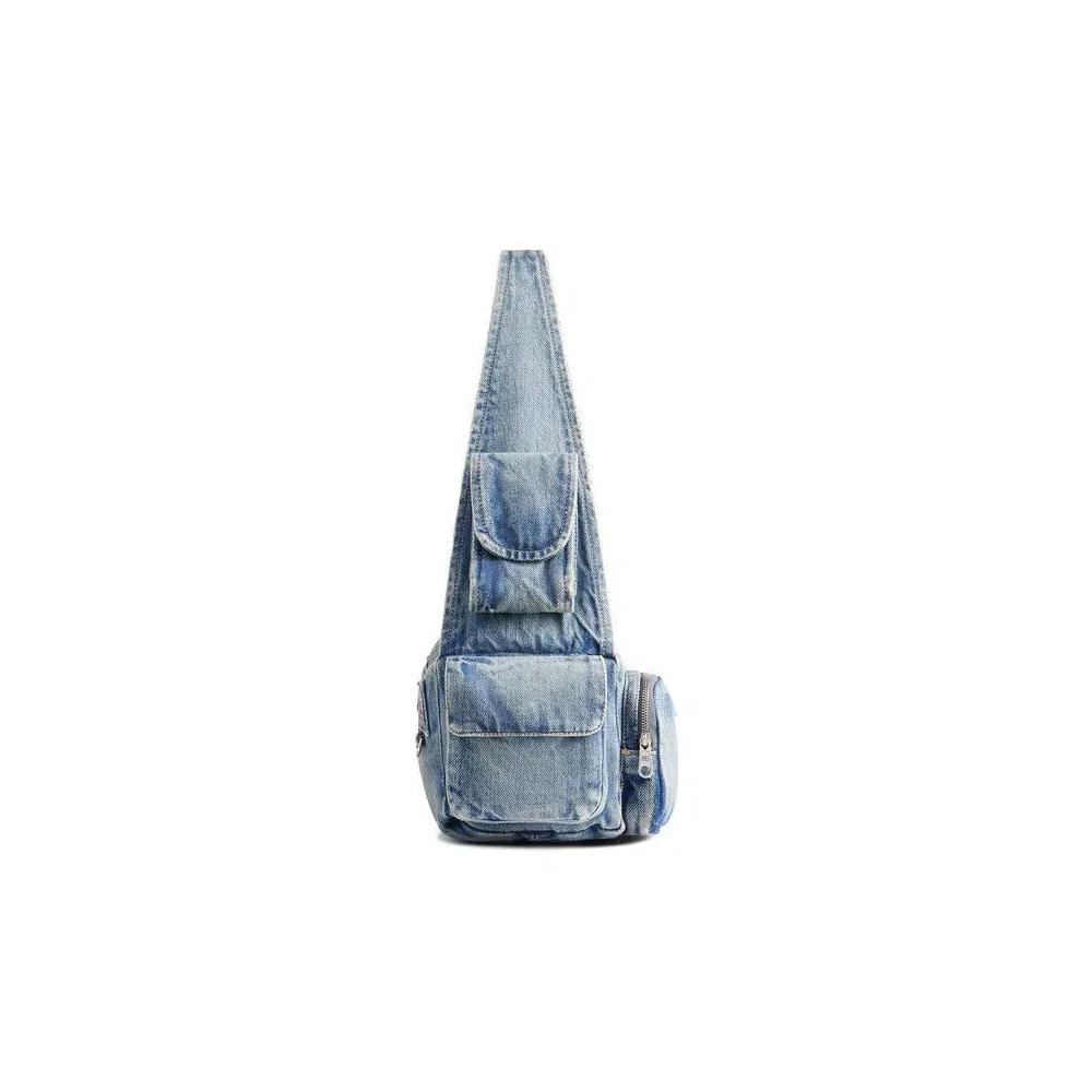 Сумки через плечо Balenciaga Superbus Sling Bag 'Vintage Blue' 4