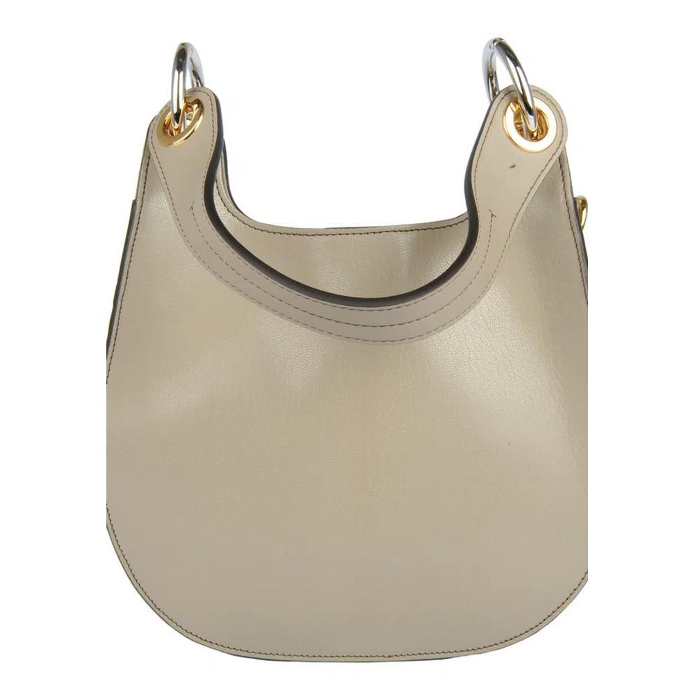 Сумка через плечо Tess Hobo из серой кожи 3