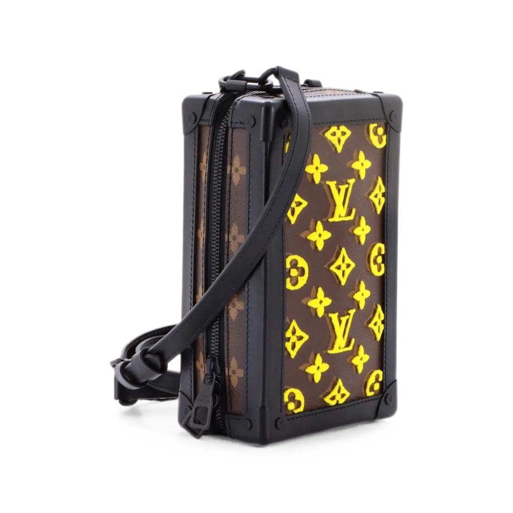 Сумка через плечо Vertical Soft Trunk Bag Monogram Tuffetage Canvas 2