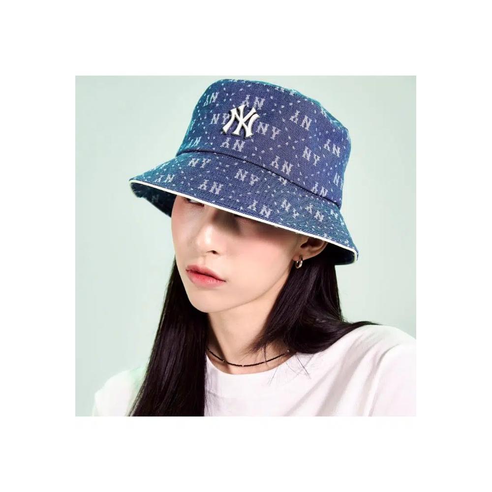 ДЕНИМОВАЯ ПААНАМА С МОНОГРАММОЙ NEW YORK YANKEES 2