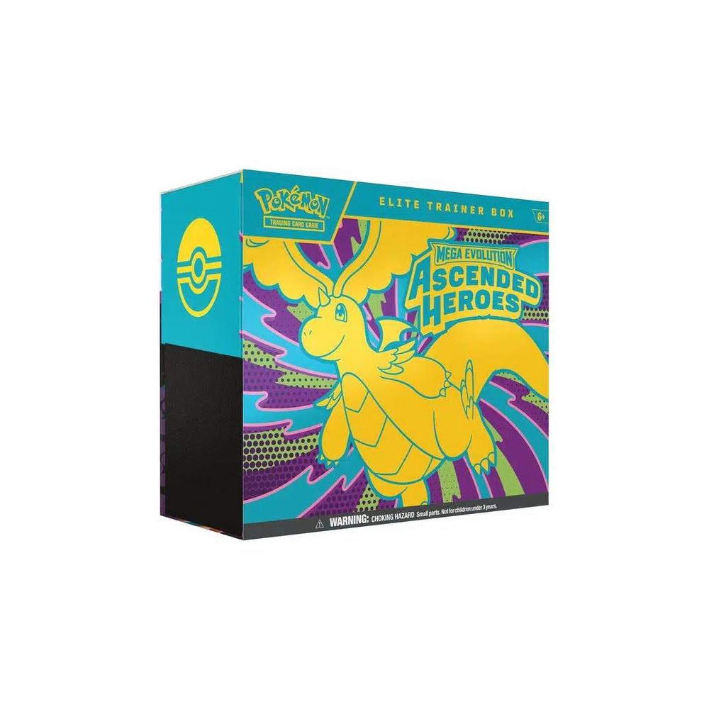 Коллекционные карточки Pokémon Mega Evolution: Ascended Heroes Elite Trainer Box 1