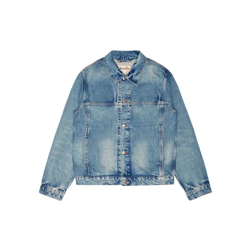 Верхняя одежда Stussy Джинсовая куртка-тракер 'Weekend Wash' 1