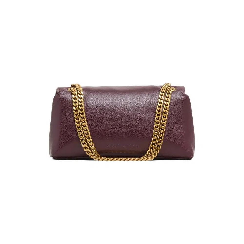 Сумки через плечо Marc Jacobs The Chain Mini Bag «Темный портвейн» 2