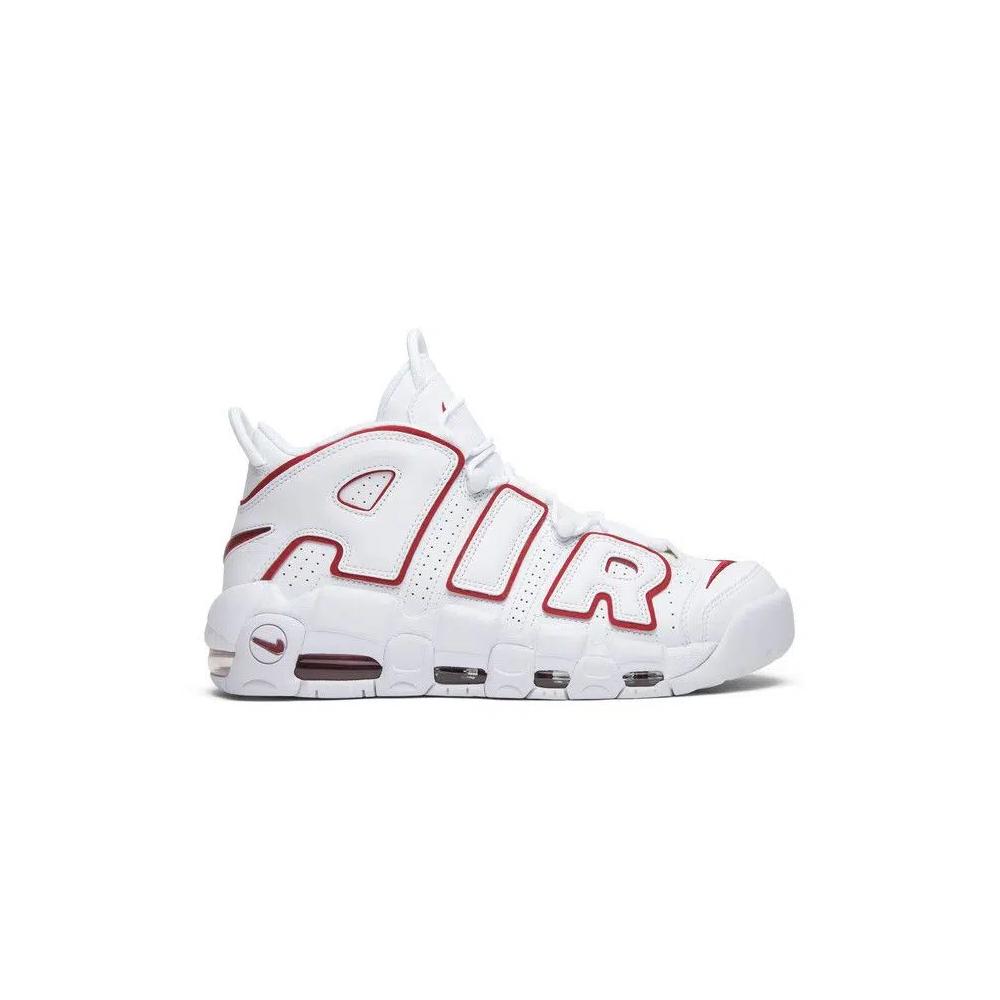 Кроссовки Nike Air More Uptempo 'White Varsity Red' 2018 1