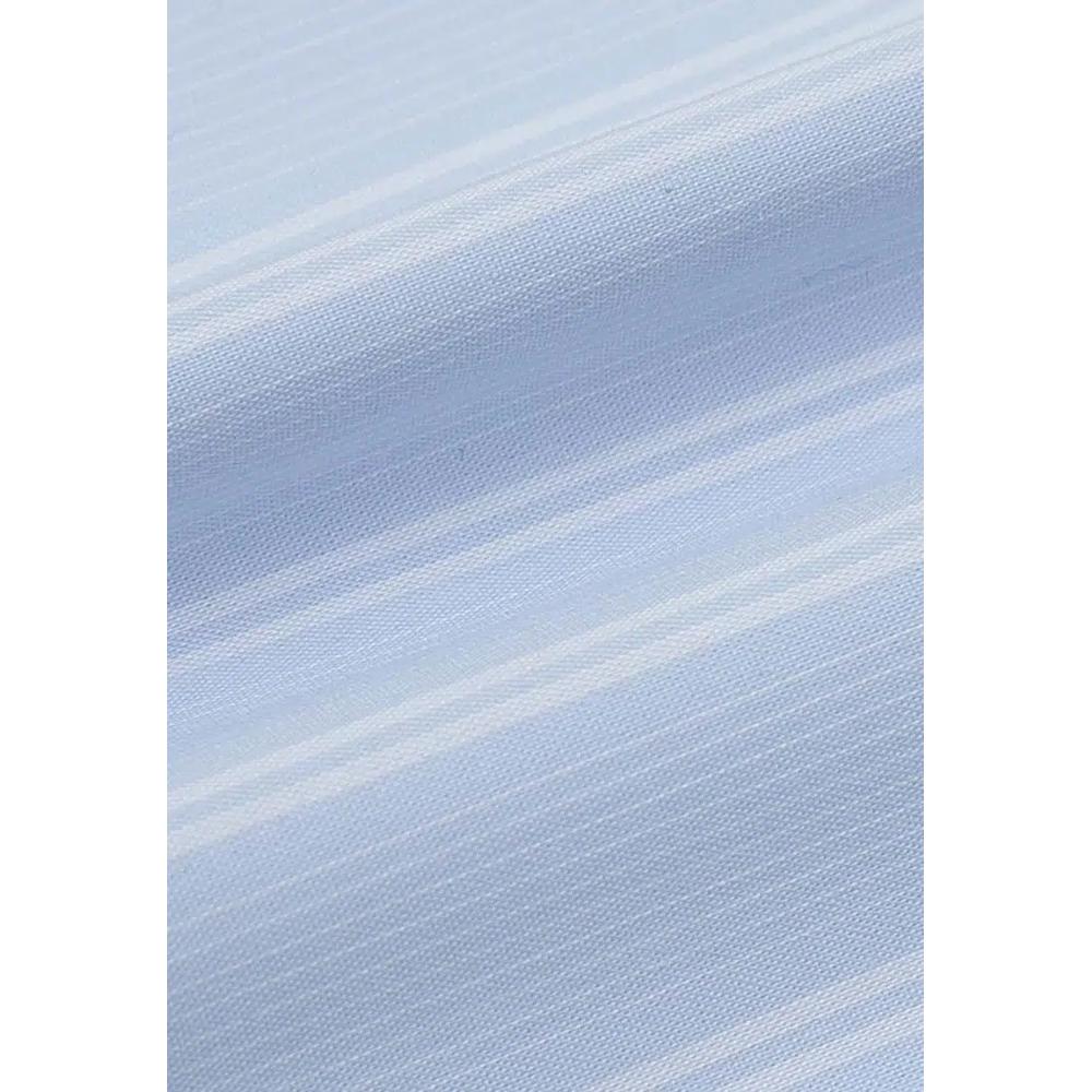 Хлопковая рубашка с полосками, без рукавов, на завязках 8