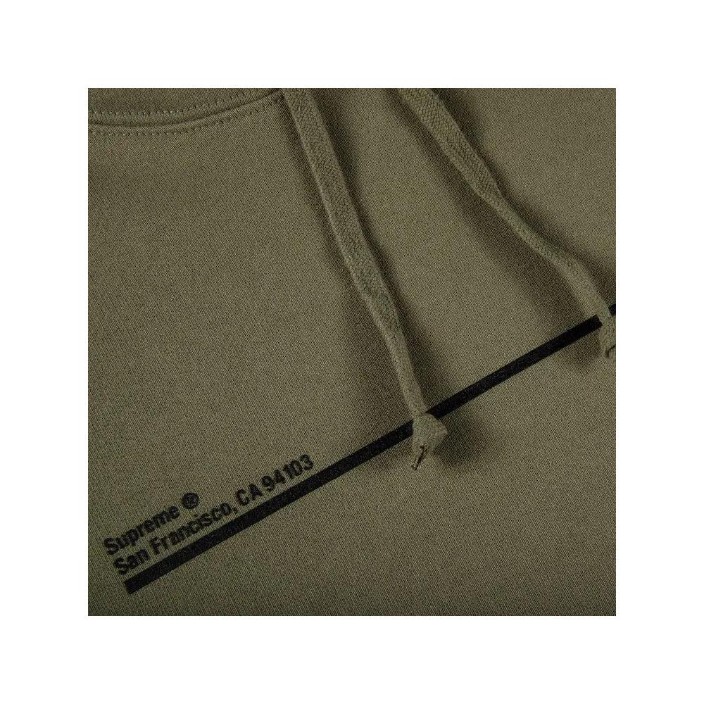 Худи Supreme Shop худи с капюшоном - Сан-Франциско 'Light Olive' 2