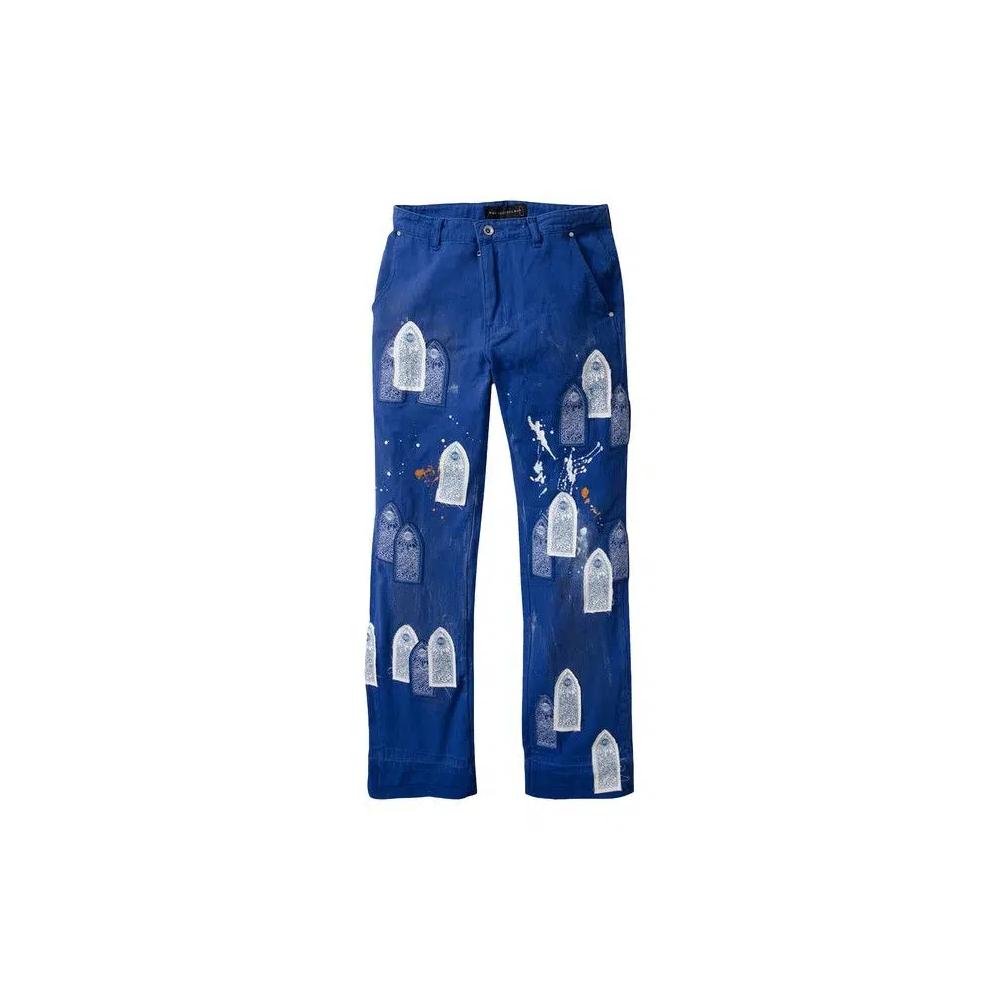 Низы Who Decides War Sky Painter Carpenter Pant 'Indigo' 1