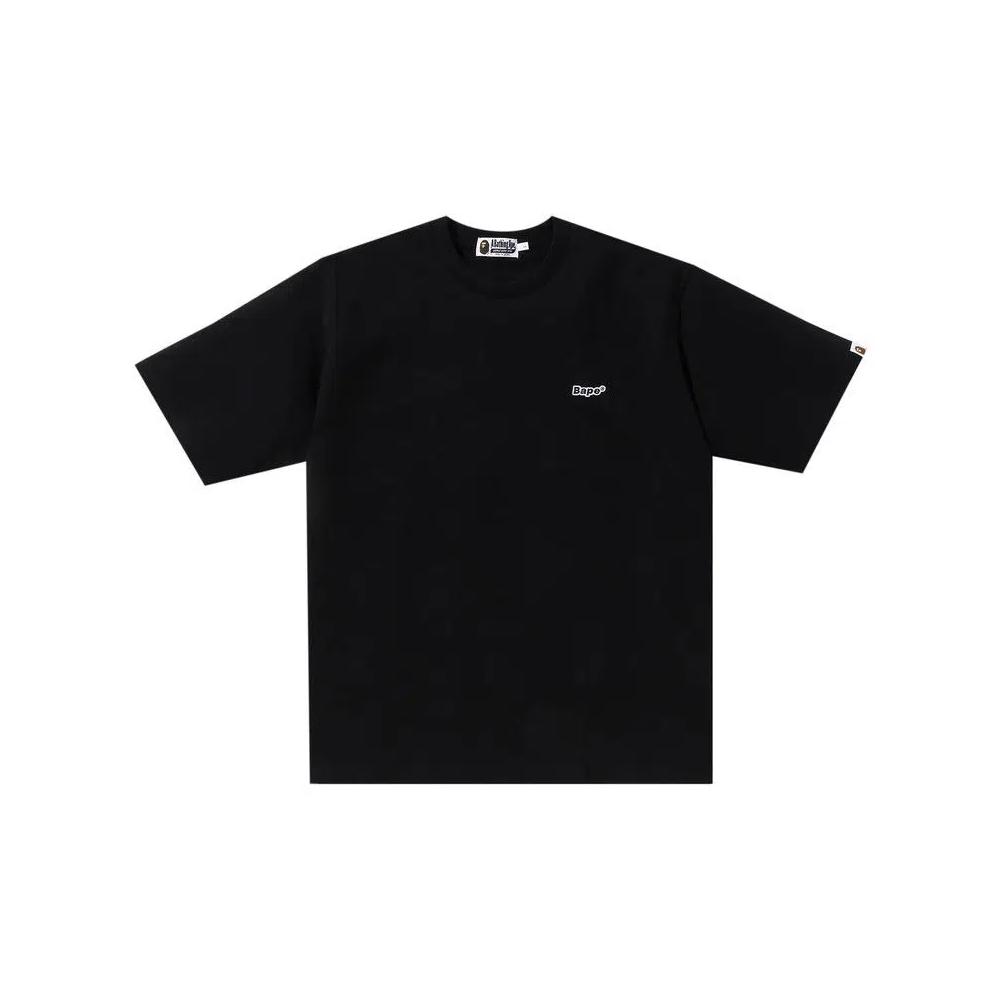 Футболки BAPE One Point Relaxed Fit Tee 'Black' 1