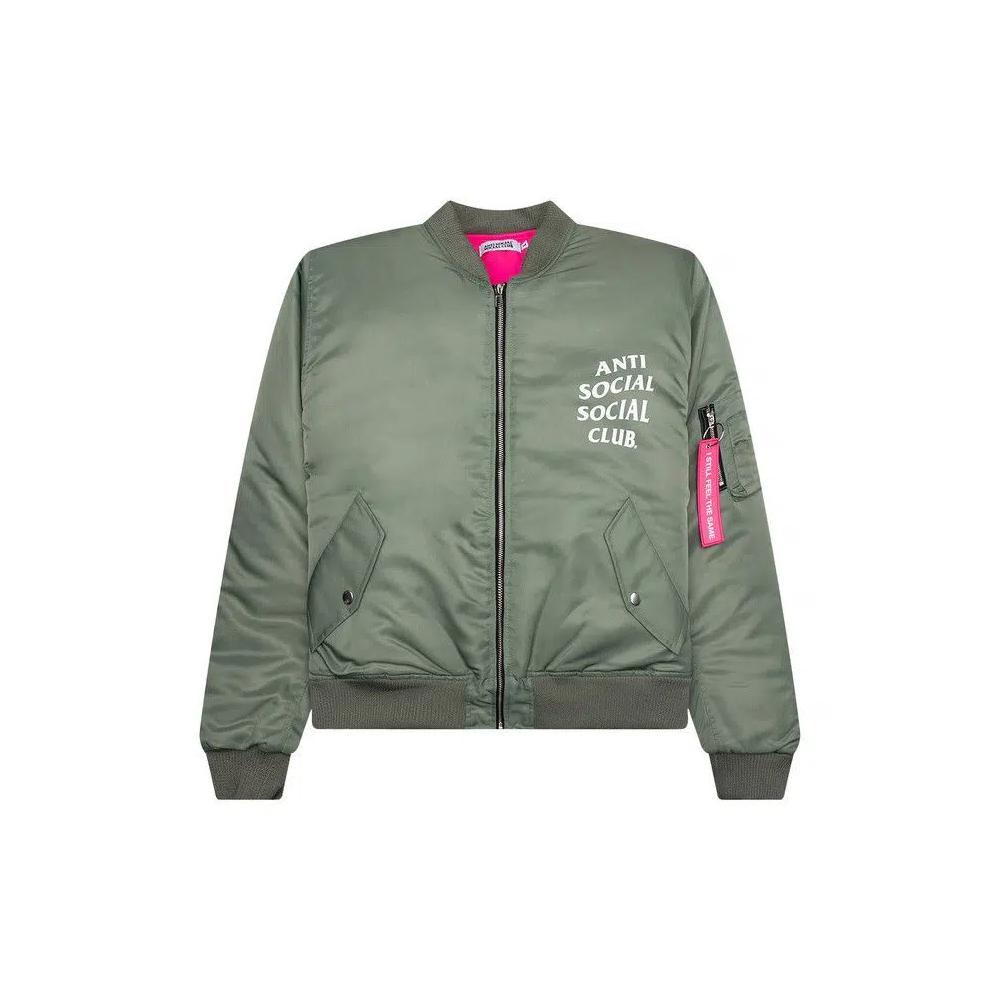 Верхняя одежда Anti Social Social Club Welcome To The Club MA1 Jacket 'Olive' 1