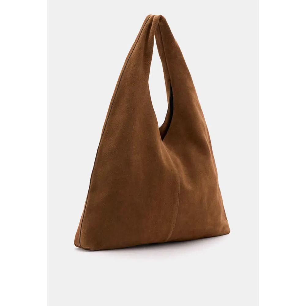 Сумка-шопер из замши Suede Shopper Bag 2