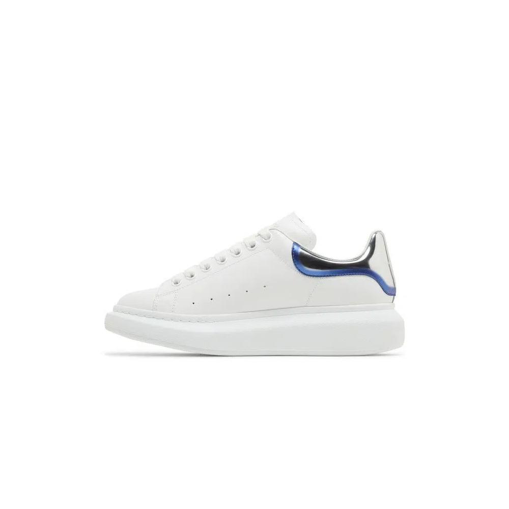 Кроссовки Alexander McQueen Oversized Sneaker 'White Silver Blue' 3