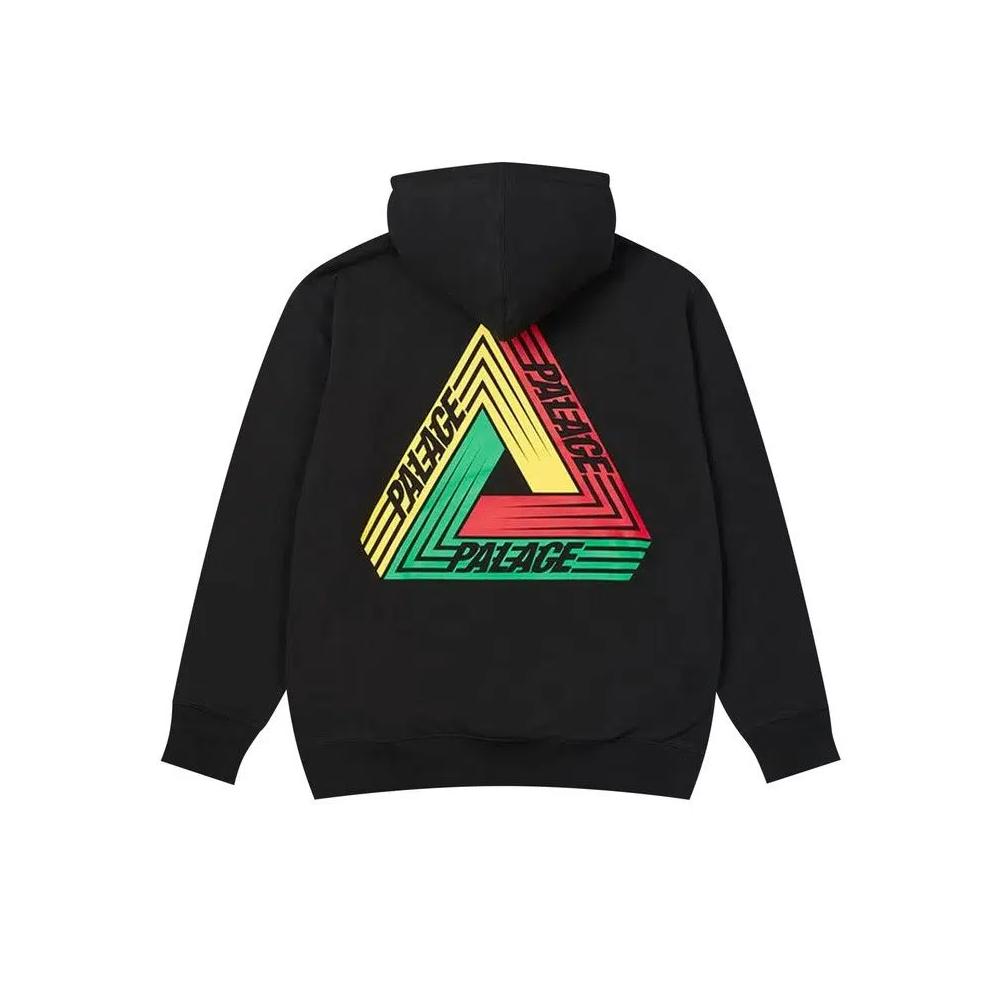 Худи Palace Tri-Dart Hoodie 'Black' 2