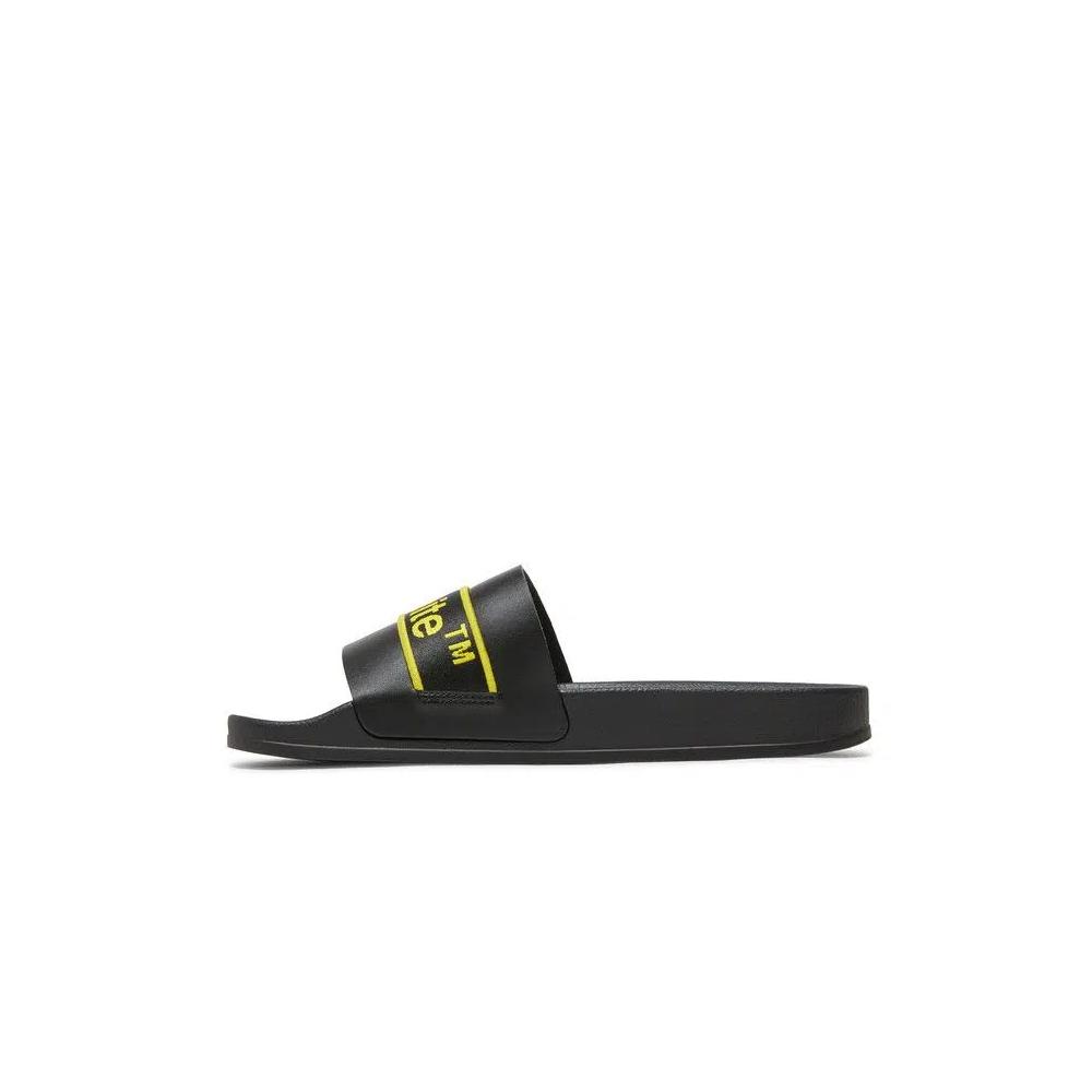 Слайды Off-White Industrial Sliders 'Black Yellow' 3