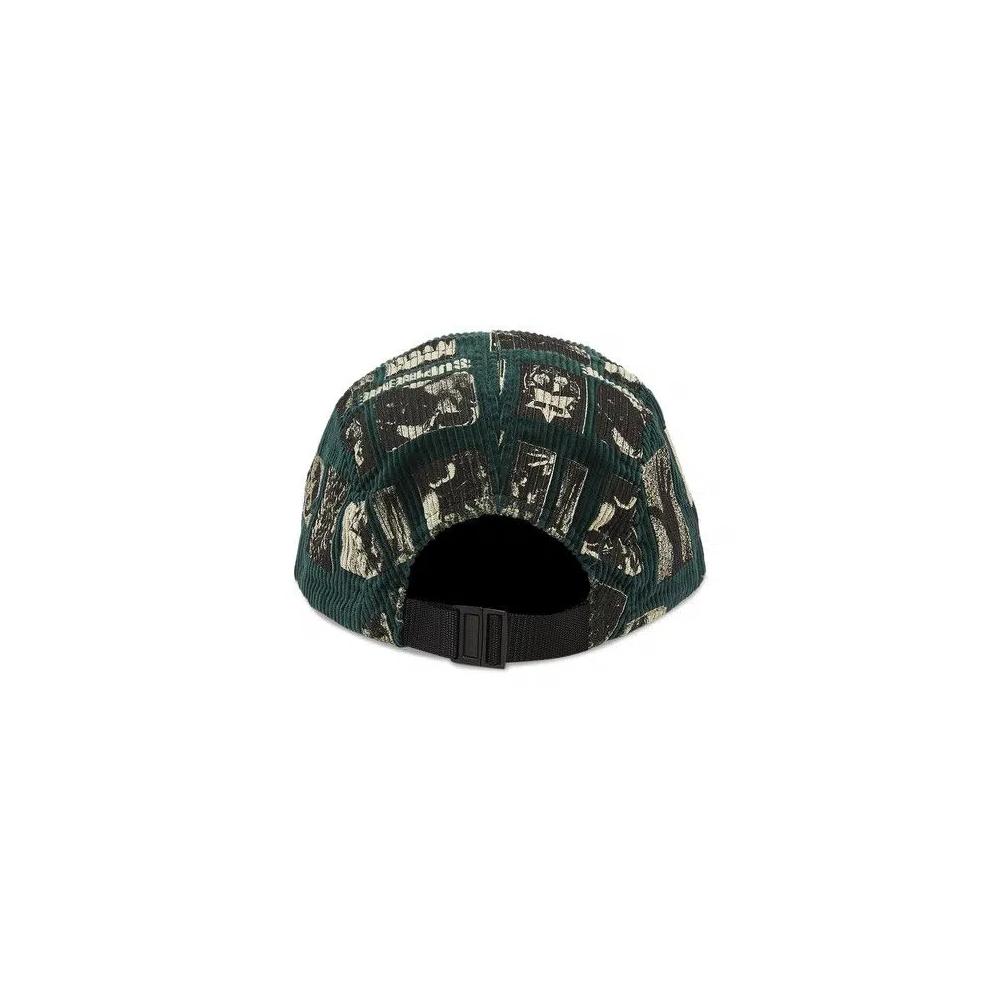 Кепка Supreme Weirdo Dave Corduroy Camp Cap 'Green' 4