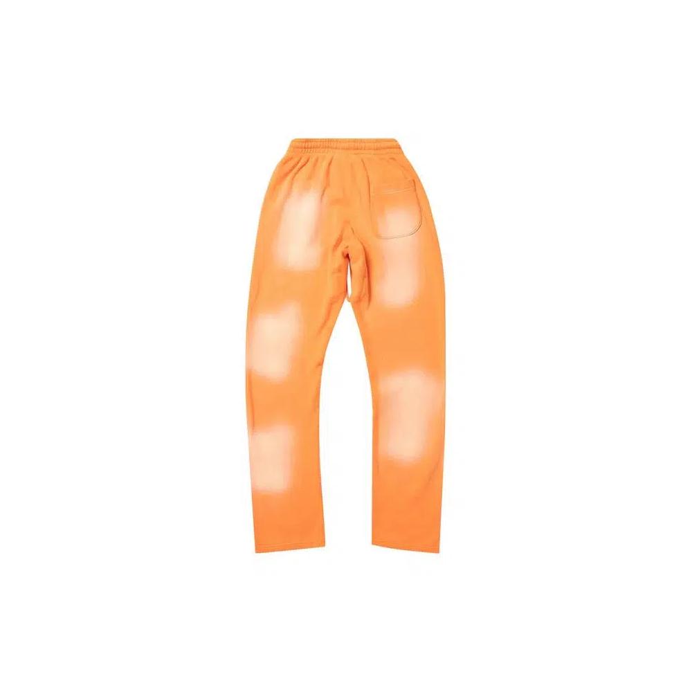Hellstar Fire Flare Bottom Sweatpants 'Оранжевый краситель' 2