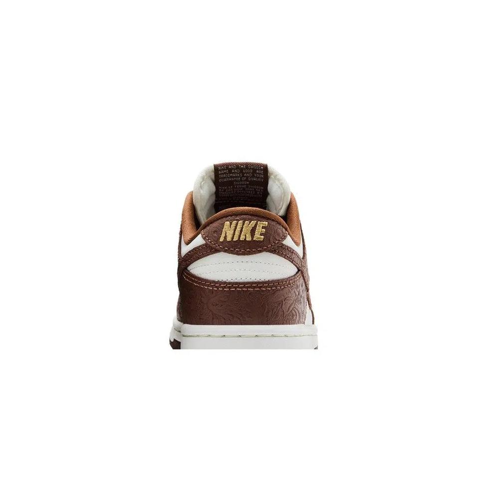 Обувь Nike Wmns Dunk Low 'Sail Metallic Gold' 7