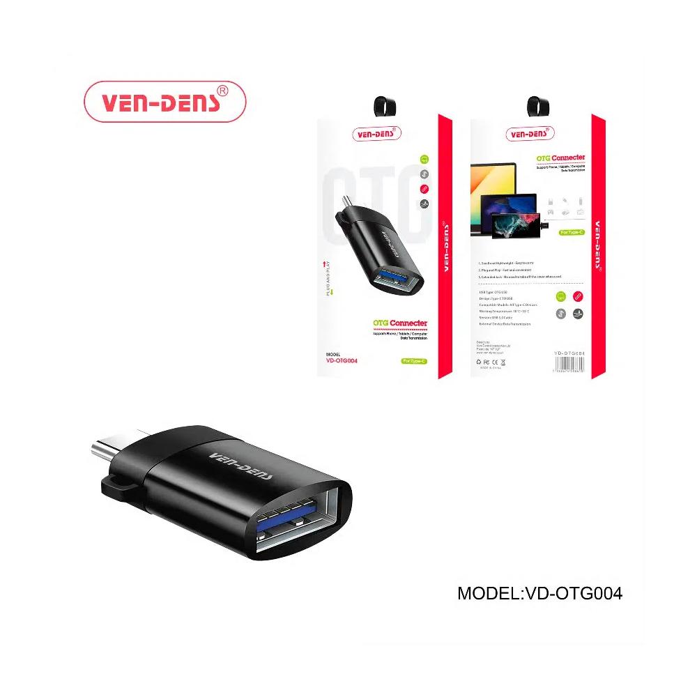 VEN-DENS USB-C to USB3.0 переходник - Black 2