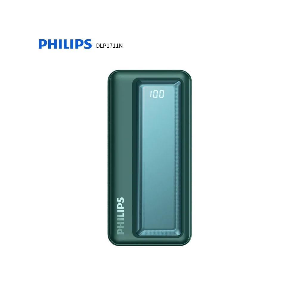 PHILIPS 10000 мАч 22,5 Вт внешний аккумулятор - Зеленый 1