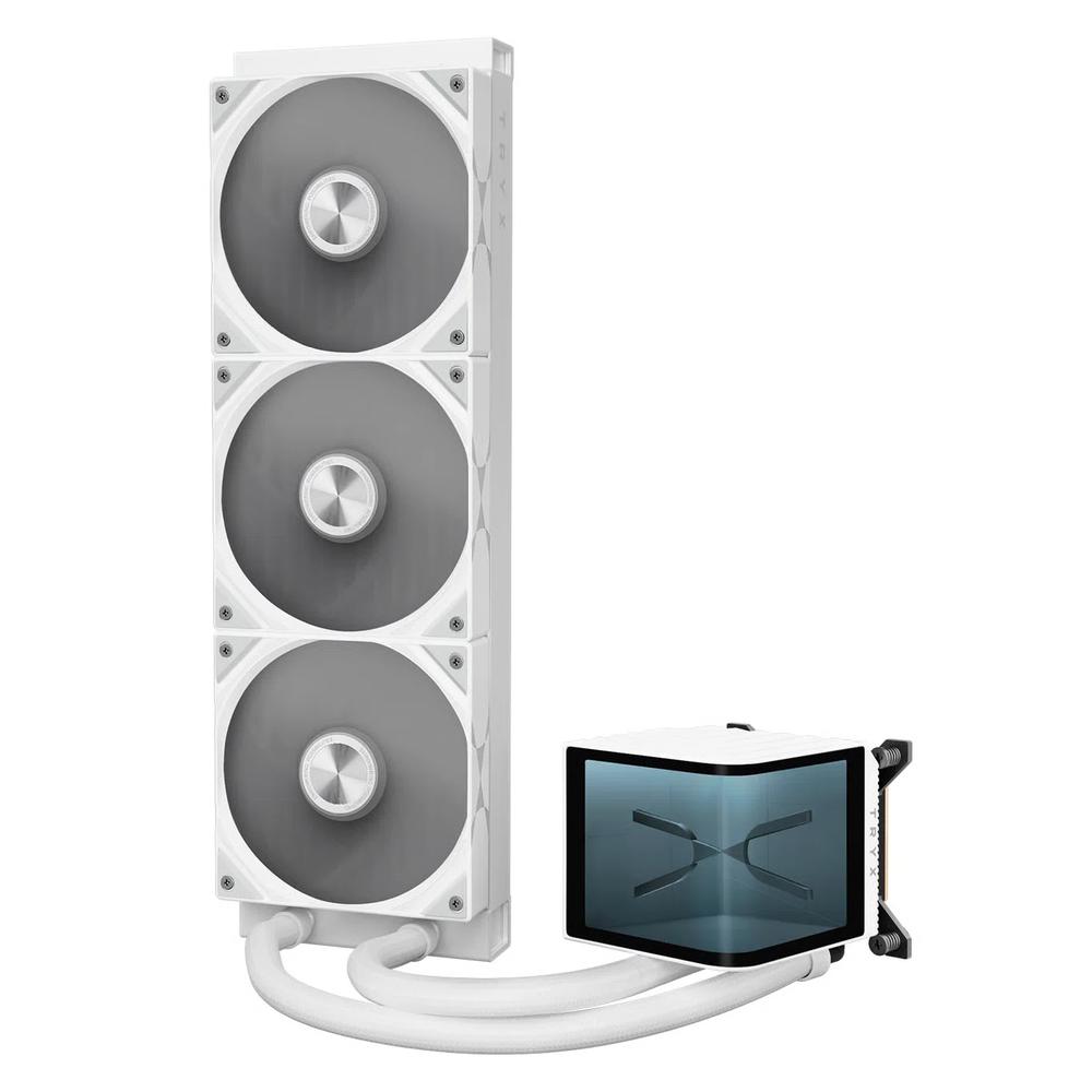 TRYX PANORAMA UPGRADE 360mm водяное охлаждение - белый 2