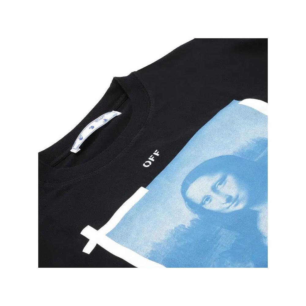 Футболки Off-White Monalisa Short-Sleeve Over Tee 'Black/White' 3