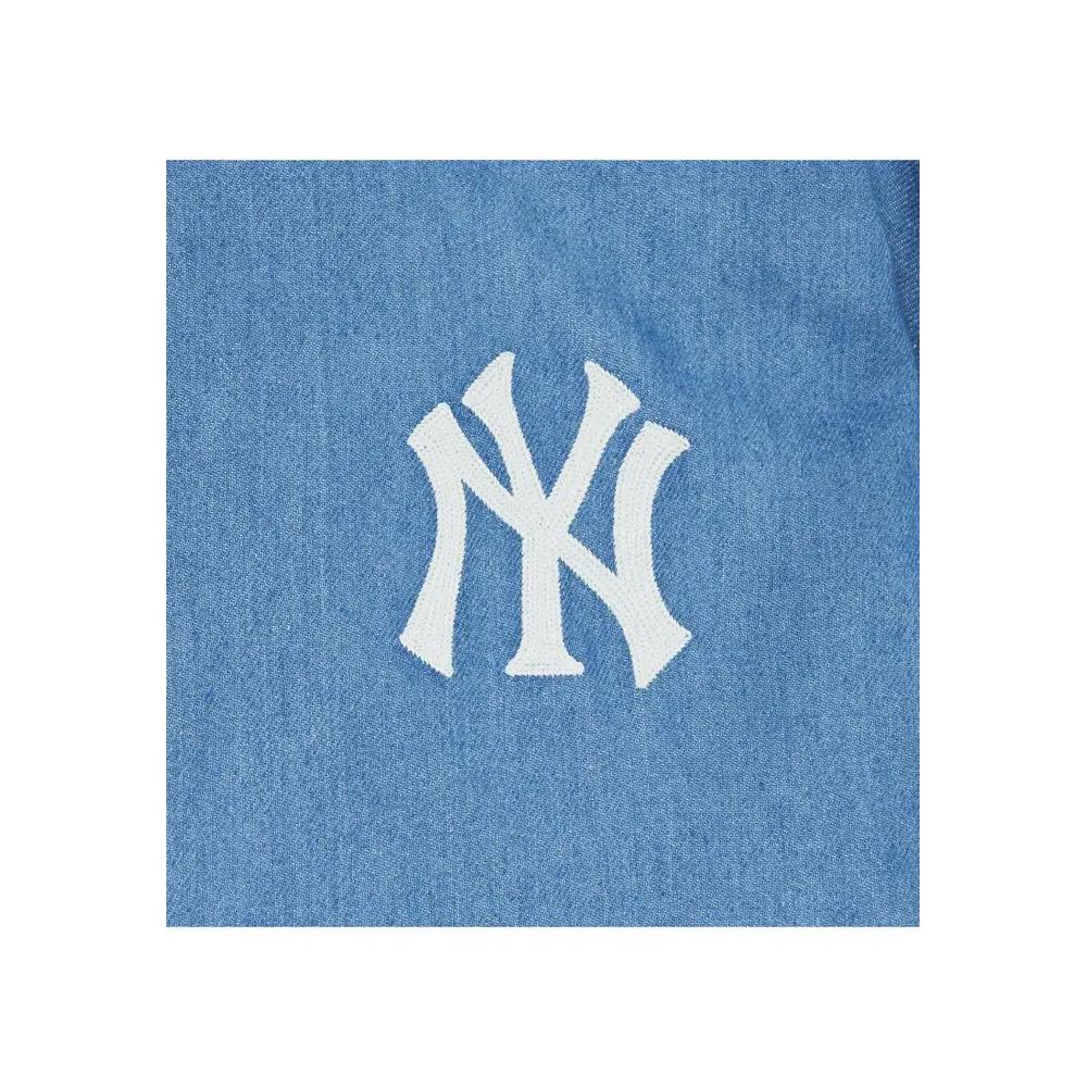 КУРСИВНЫЙ ЛОГОТИП ДЖИНСОВАЯ КУРТКА NEW YORK YANKEES 4