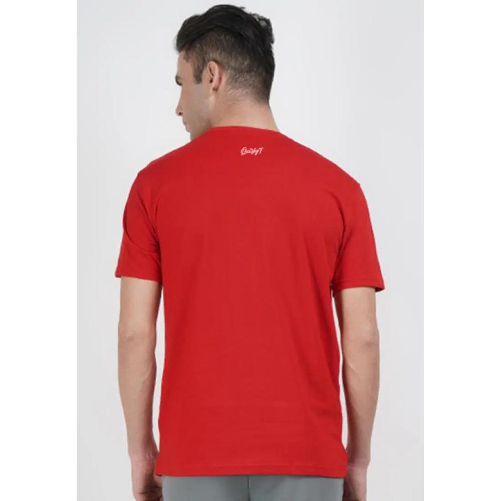 Футболка Inside Urbanstyle Graphic Red Cotton Regular Fit с коротким рукавом 5