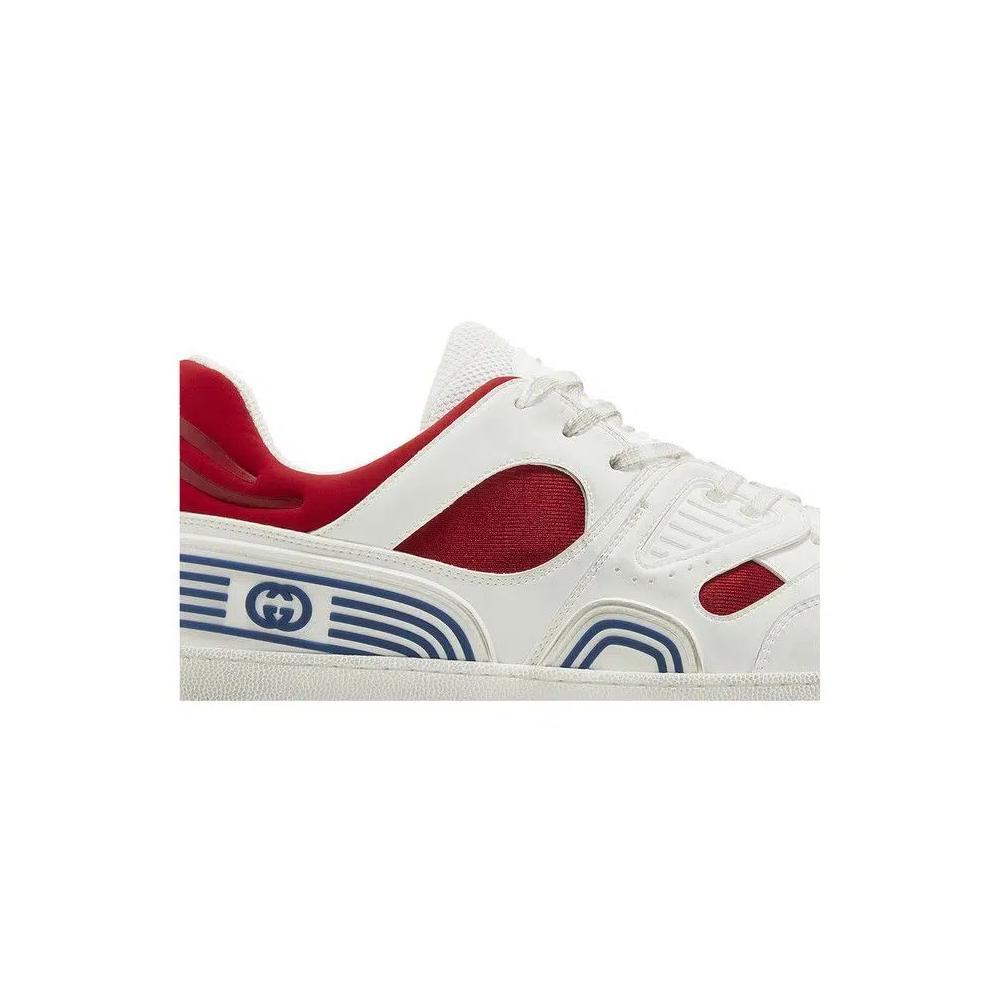 Кроссовки Gucci Basket Low 'White Demetra Red' 2