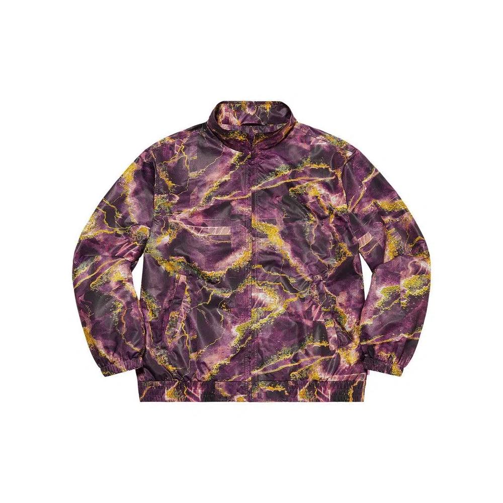 Трековые куртки Supreme Marble Track Jacket 'Purple' 1