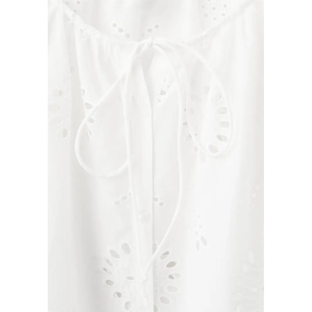 100% хлопковая блуза с вышивкой Broderie Anglaise 10