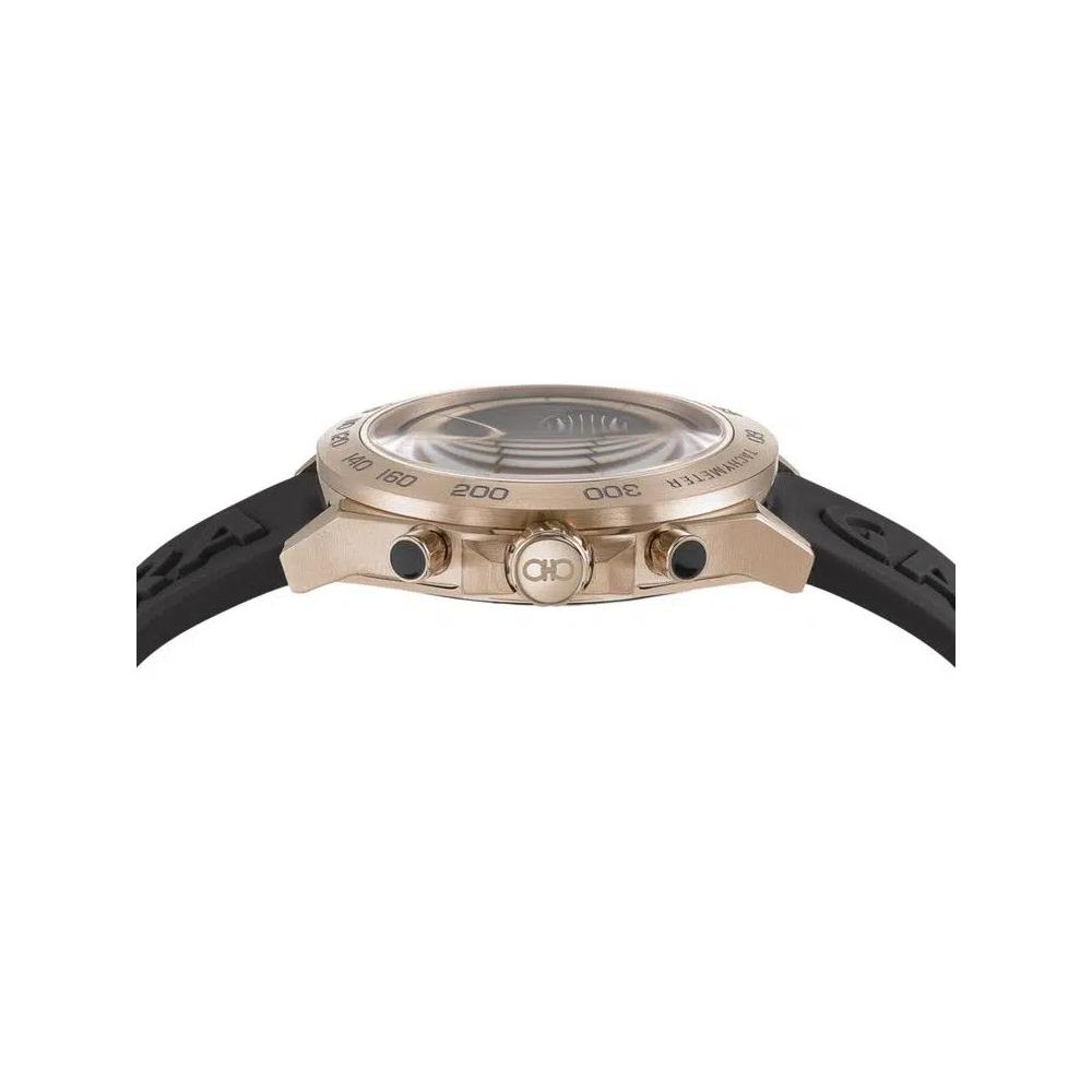Часы Ferragamo Urban Chrono Silicone Watch 'Розовое золото' 3