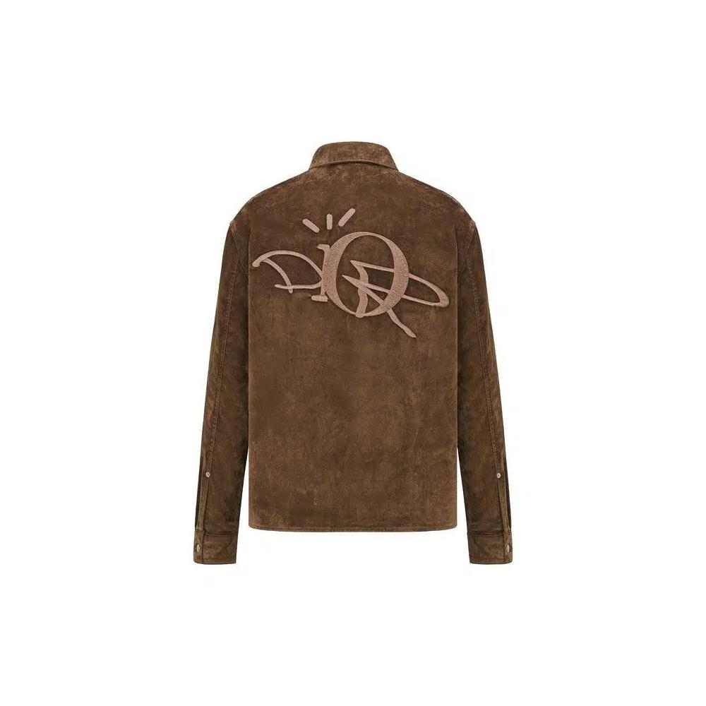 Овершоты Dior x Cactus Jack Oversized Overshirt 'Mocha Brown' 2